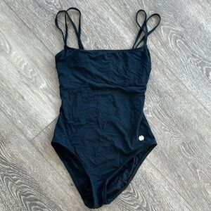 Black One-Piece Swimsuit
